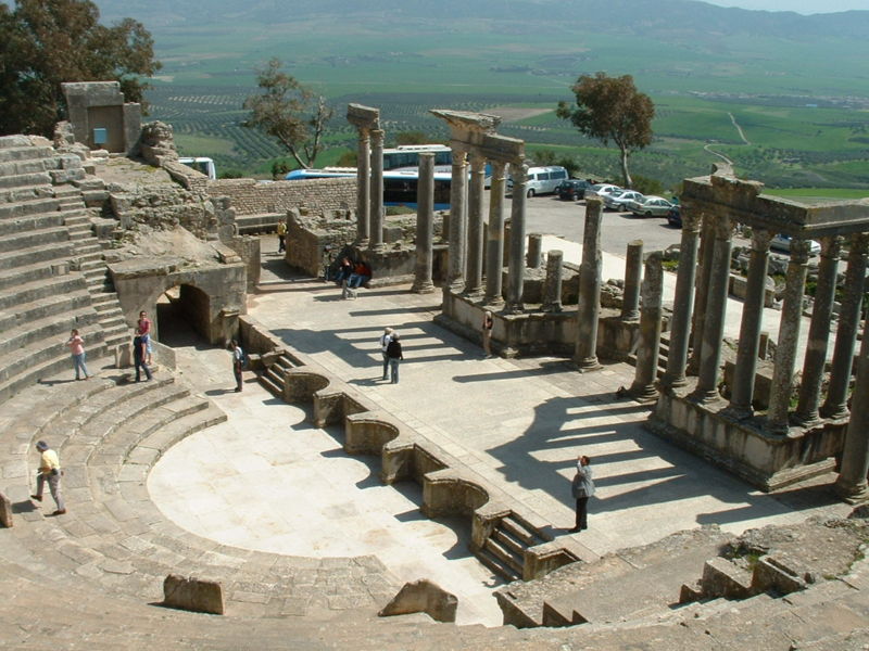 le site archéologique de Dougga