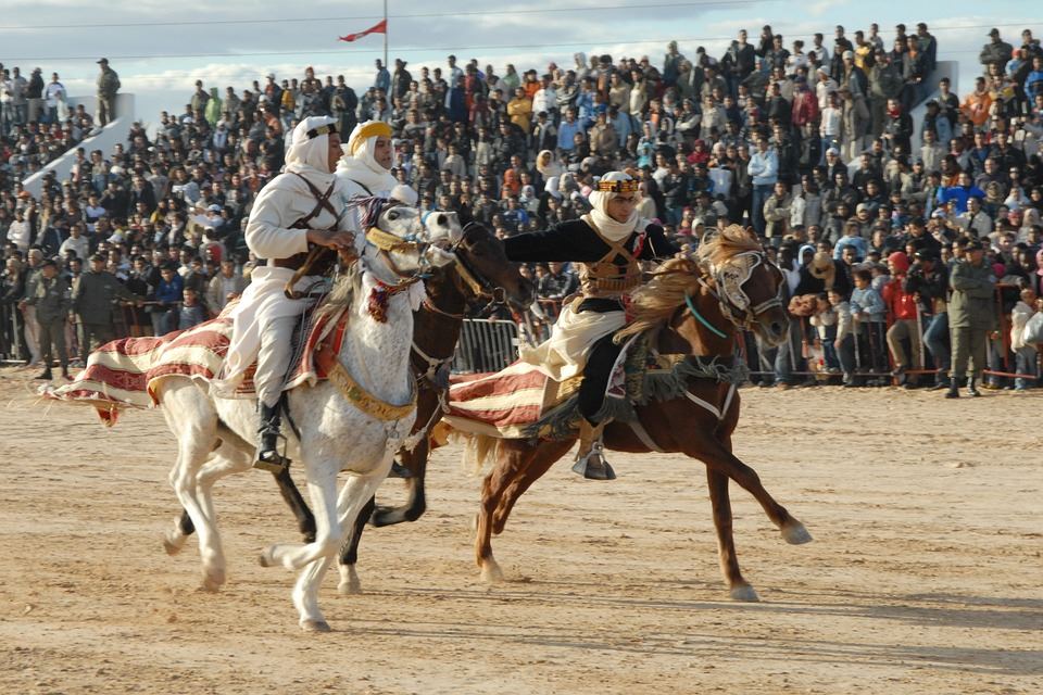 Tunisie Courses Hippiques à Douz